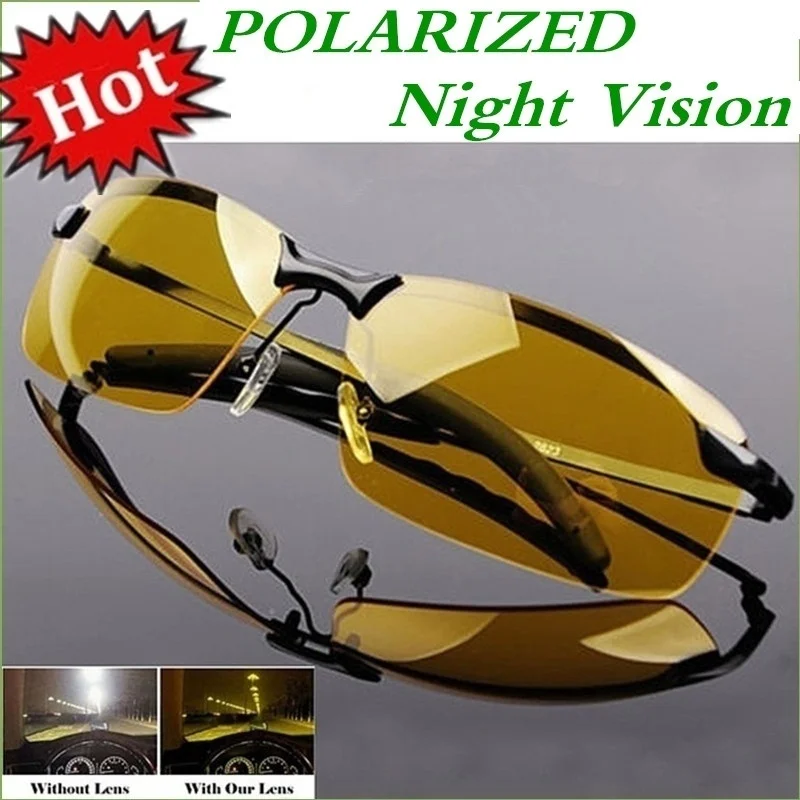 

2020 Night Vision Glasses Photochromic Polarized Sunglasses Men Outdoor Sport Sun Glasses Day Night Vision Driver Goggles
