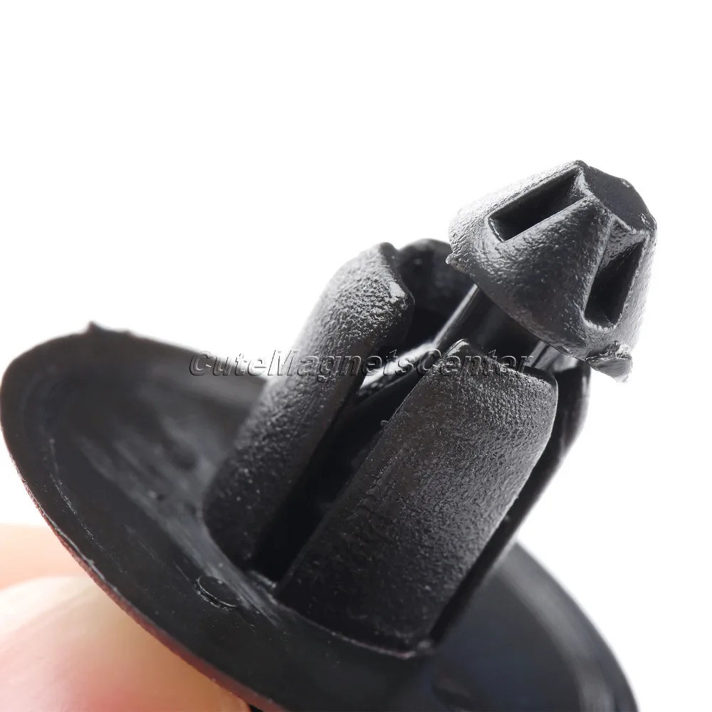 50Pcs 9Mm Hole Push-Type Retainer พลาสติก Rivets สำหรับ Chrysler รถกันชน Fender Cover Trim แผงคลิปยึดอัตโนมัติ