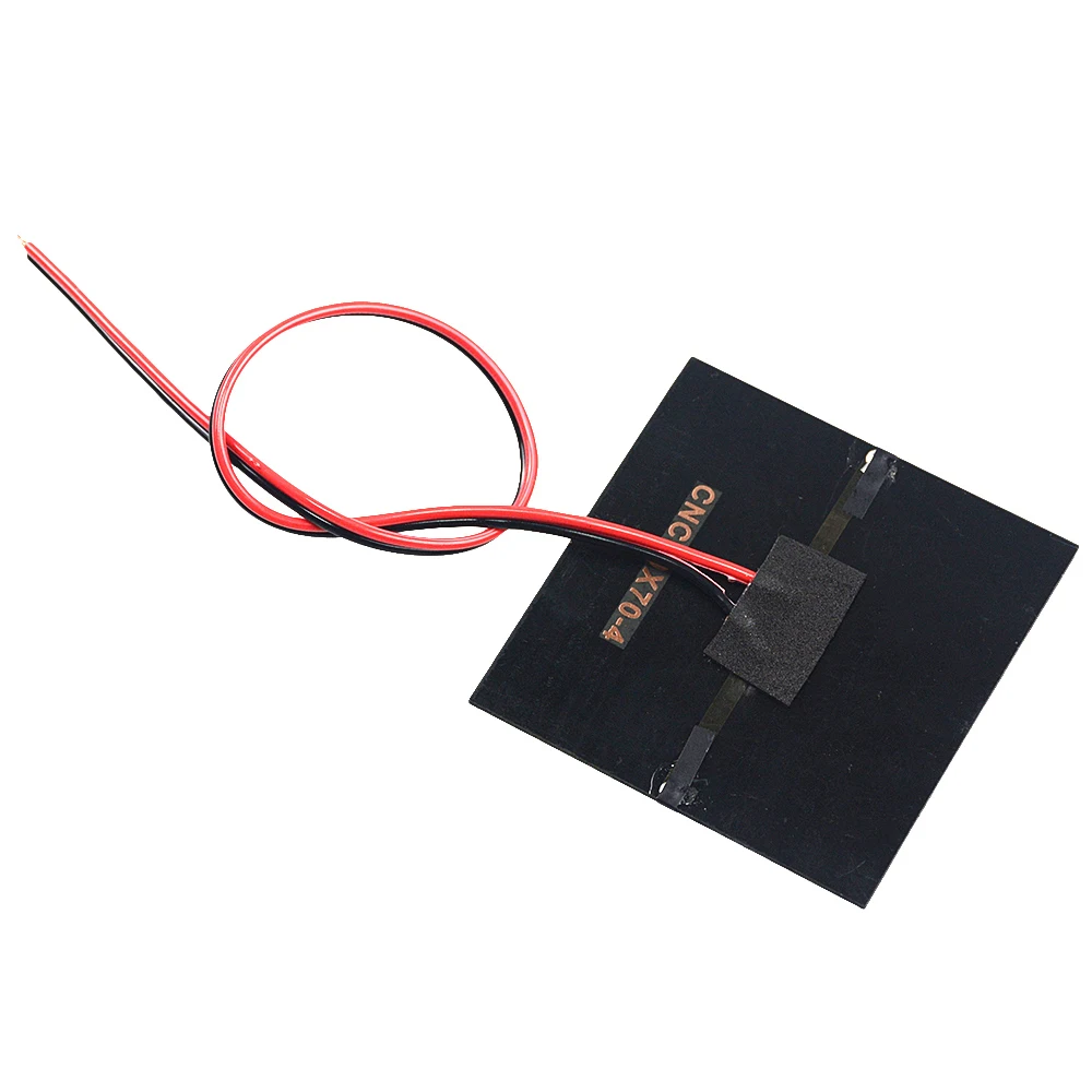 1PCS 4V 5V 5.5V Solar Panel With 30CM 100CM 200CM Wire Mini Solar System DIY For Battery Cell Phone Charger