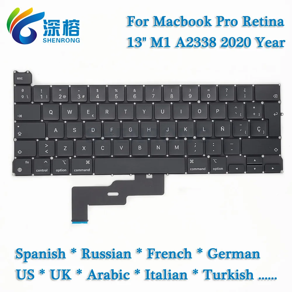 MacBook Pro 13 A2338 Keyboard Replacement 2020 M1