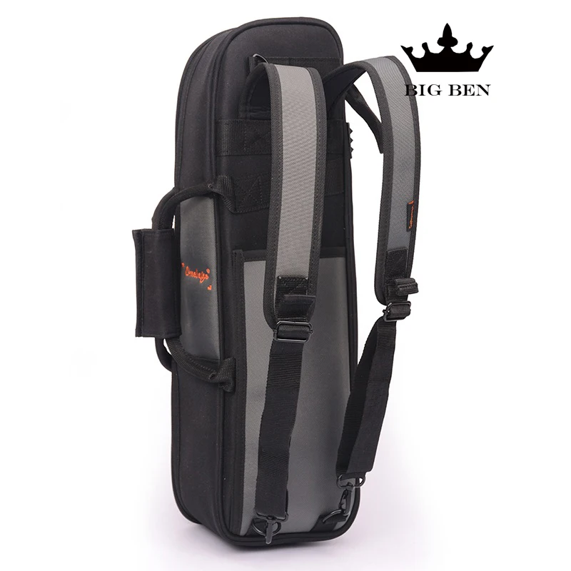 Waterproof Moisture Proof Professional Backpack Portable bB Trumpet Bag Brass Instrument Case Trumpet Bag Cover Brass Box Cover