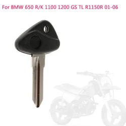 Motorcycle Blank Key With Blade For BMW 650 R/K 1100 1200 GS TL R1150R 01-06 ABS plastic copper Motorcycle Motor Key