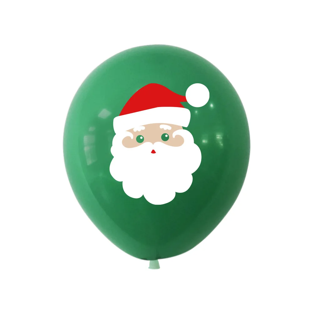 Christmas Balloons Santa Cluas Elk Latex Balloon DecorMerry Christmas Decoration for Home Xmas Ornaments Nacidad Gifts 2022