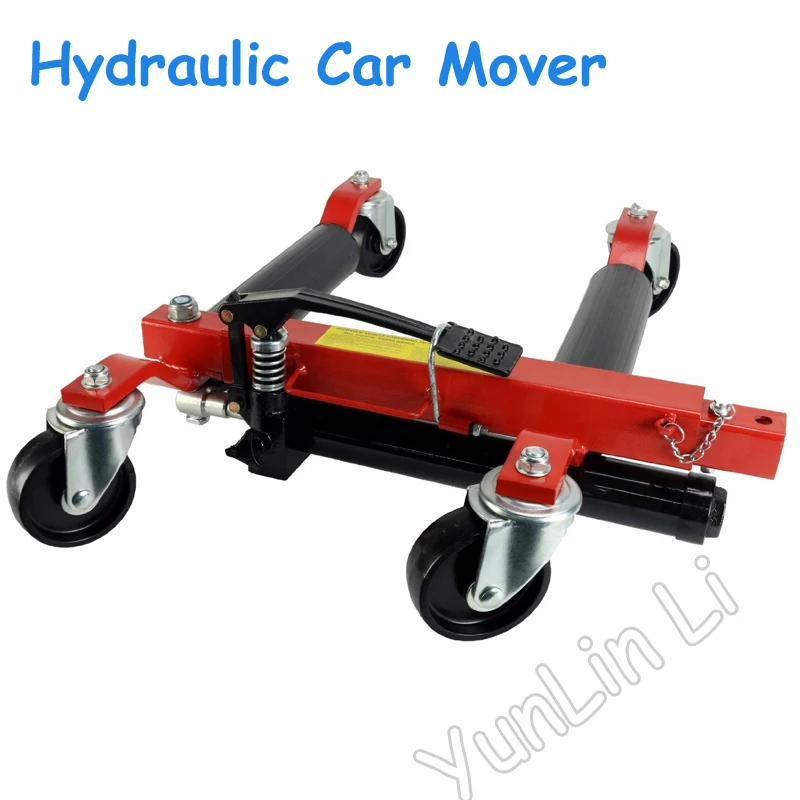 Hydraulic Car Moving Machine Max Moving with 680kg Universal Wheel Car Mover Hydraulic Trailer Vehicle Mobile Device