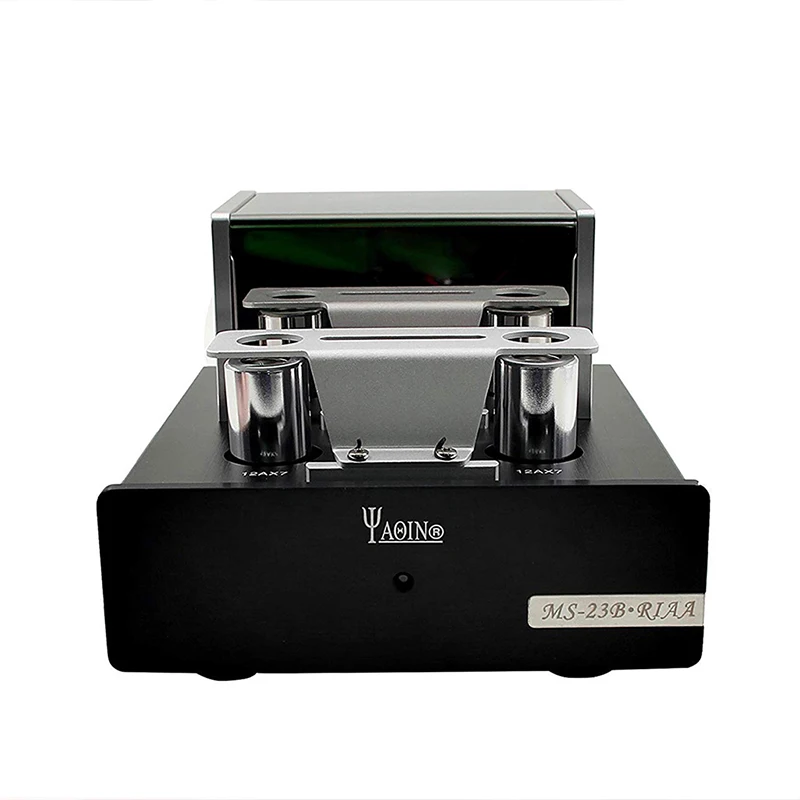 

YAQIN MS-23B Hifi Tube Phono Amplifier ECC83 / 12AX7 Preamplifier Preamp Tube Amp MS23B RIAA Dynamic Crystalline Sound