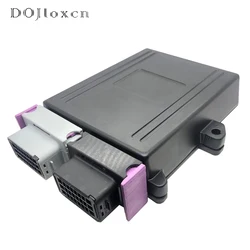 1 Set 2 Hole 24 Pin Way Aluminum Automobile Lpg Ecu Black Box Controller Case Enclosure With PCB Connector And Terminals