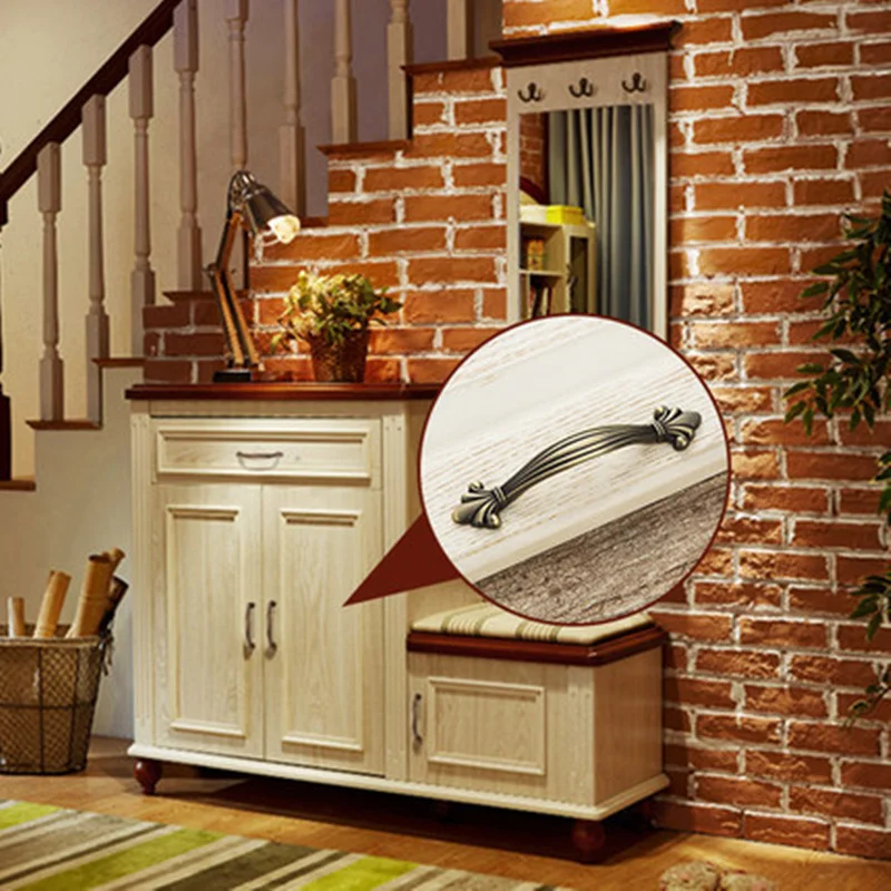 Antique cabinet door handle luxury cabinet door drawer stealth handle Furniture Hardware for home decoration