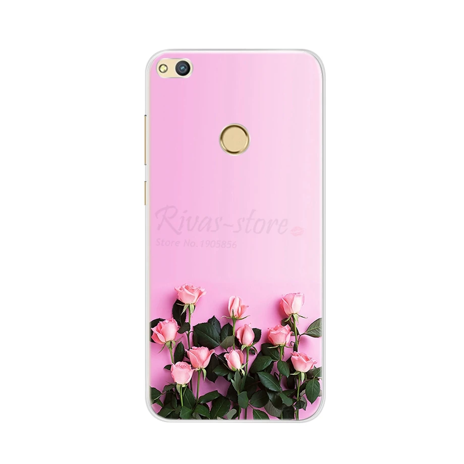 Silicone Case For Huawei P8 Lite 2017 Case Cover Soft TPU Back Cover For Huawei P9 Lite GR3 2017 Phone Case Honor 8 Lite Fundas
