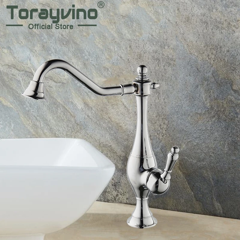 

luxury washbasin taps torneira de banheiro chrome brass bathroom basin faucet single handle hot & cold mixer sink tap deck mount