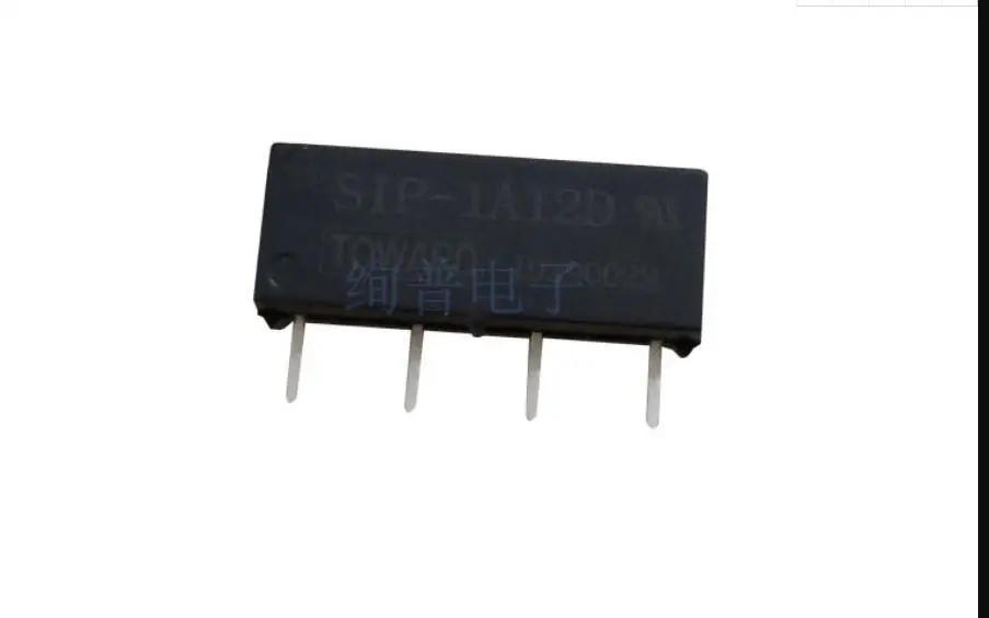 

SIP-1A12D Normally Open TOWARD Reed Relay with diode 12VDC