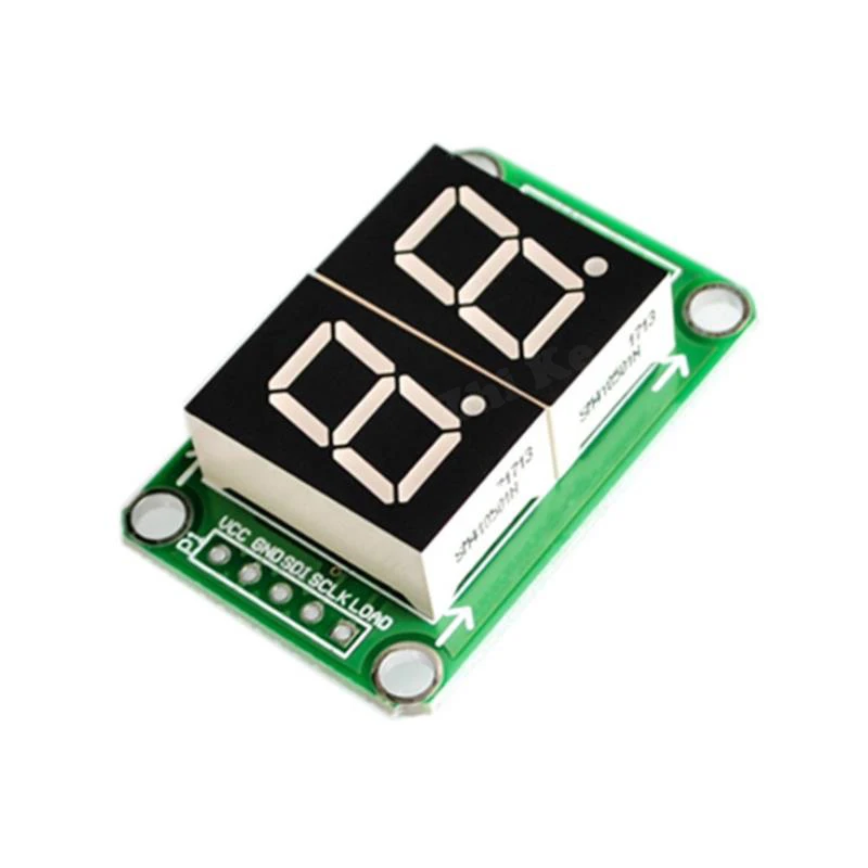 74Hc595 Driver Digital Display Module 0.5 Inch 2 Position Highlight Red / 0.4 Inch 4 Digits Led Anode Digital Tube for Arduno