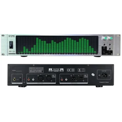 Bds PP-131 Rack Gemonteerde 2U Spectrum Analyze Display Equalizer Audio Niveau Eindversterker Digitale Spectrum Analyzer Led