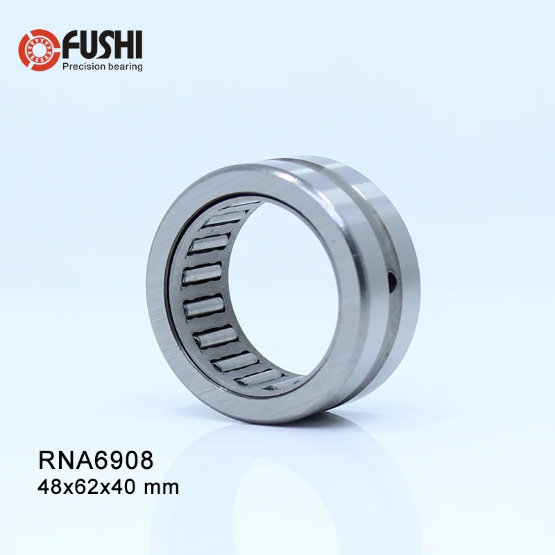 RNA6908 Rolamento 48*62*40mm (1 PC) collar sólidos Rolamentos de Rolos de Agulhas Sem Anel Interno 6634908 6354908/UM Rolamento