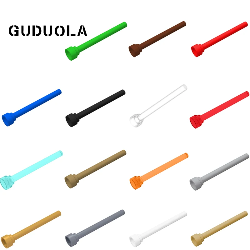 Guduola Special Brick Antenna 1x4 with Rounded Top (3957/30064)MOC Build Educational DIY Toys Parts 70pcs/LOT