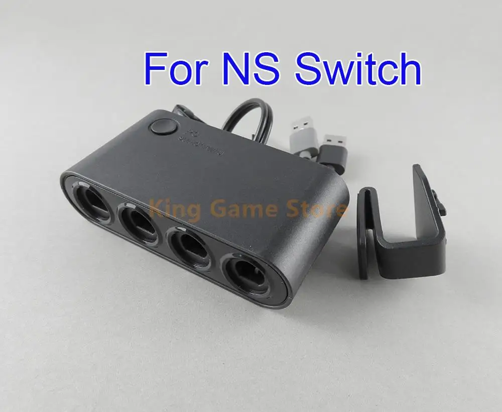 12sets 4Port USB 3 in 1 Converter For WiiU/PC/NGC For Game Cube Controller Adapter For Nintend Switch Controller