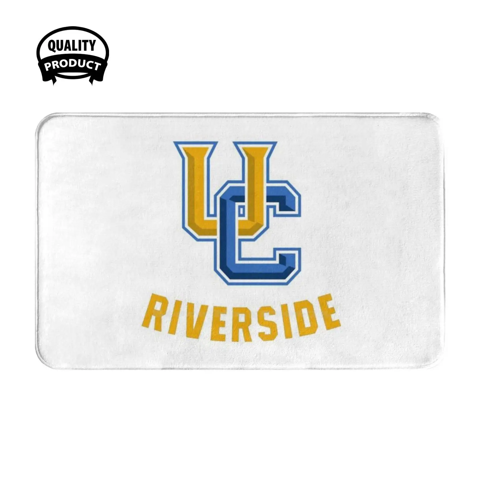 - Riverside Soft Cushion Home Carpet Door Mat Car Rug Uc California Logo