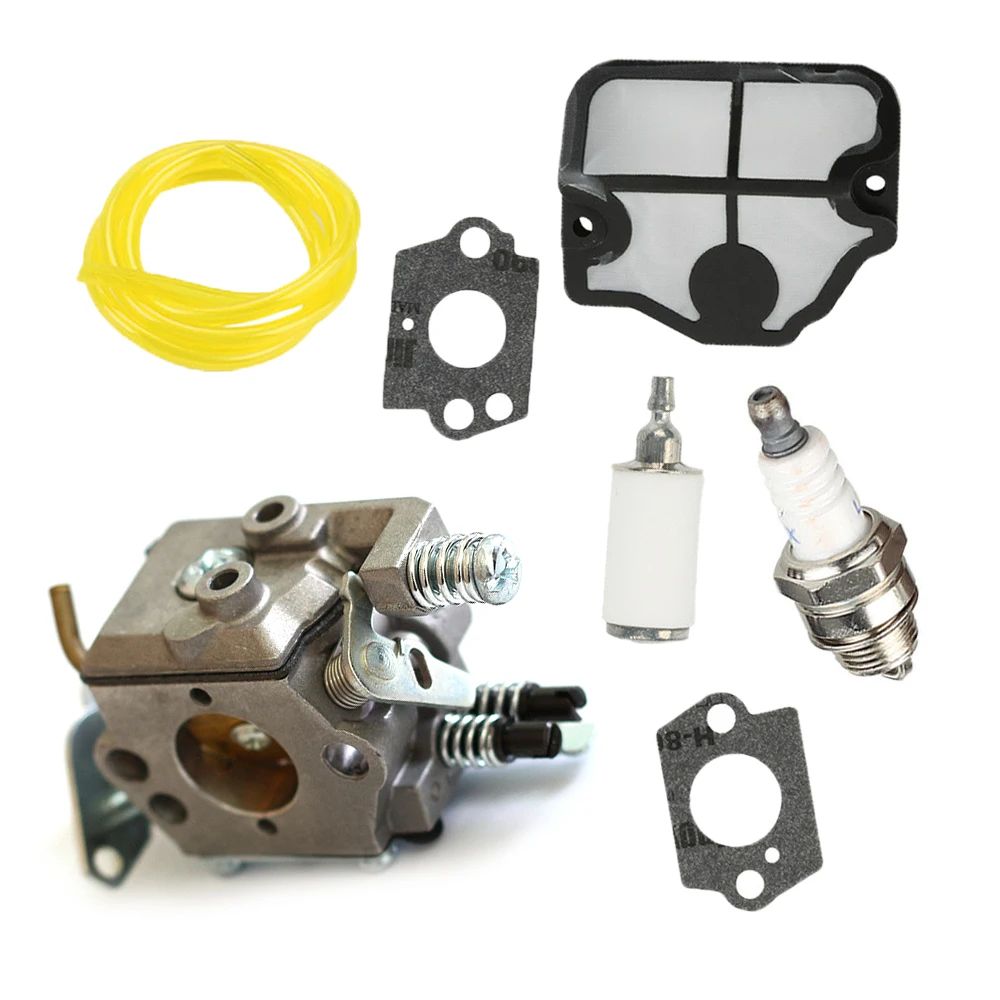 

1 Set Carburetor For Husqvarna 36 41 136 137 141 142 Chainsaw / Zama C1Q-W29E Carb Outdoor Home Garden Power Equipment Tools