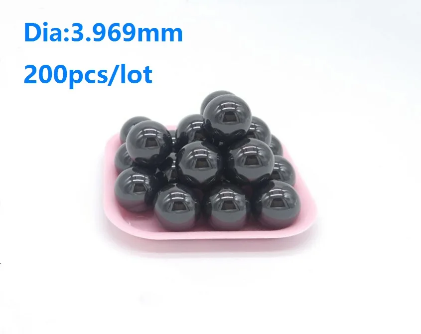 

200pcs/lot Diameter 3.969mm G5 Si3N4 ceramic balls Silicon Nitride 3.969 mm bearing balls