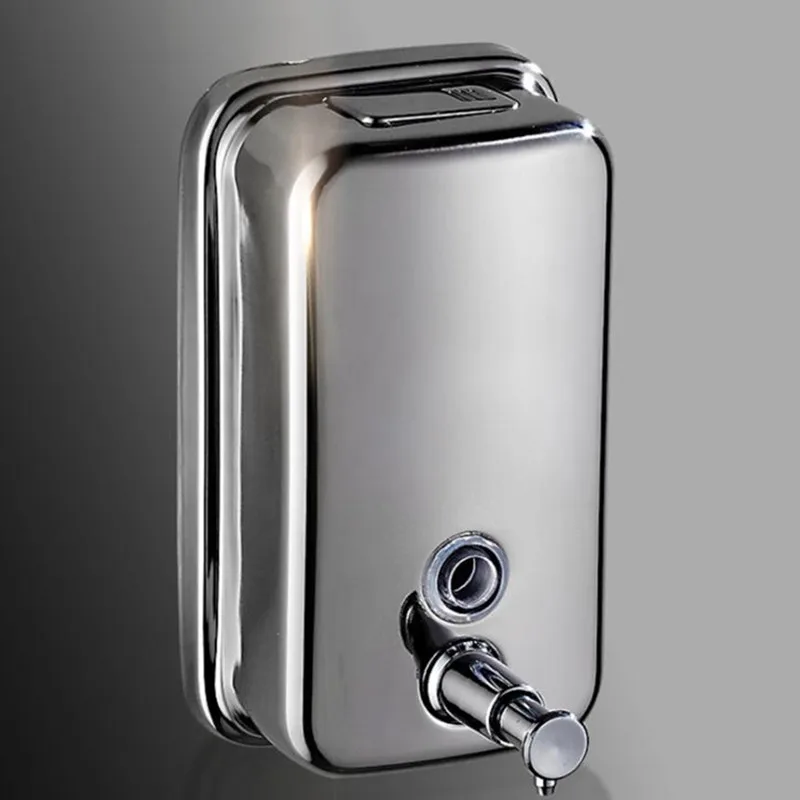 300/500ml Soap Dispenser Wall Mounted Manual Shower Soap Dispenser Shower Gel Wall Detergent Dispenser For Bathroom Hotel Supply