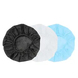 100Pcs/Bag Replacement Disposable Headphone Cover Nonwoven Fabric Earmuff Cover Cushion for 10-12CM Headset Accessories