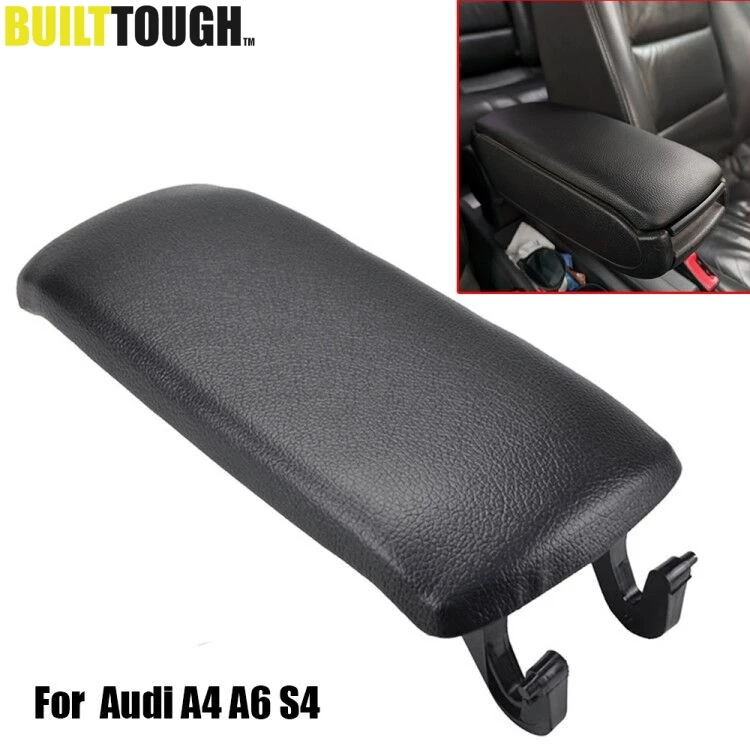 For Audi A4 S4 B6 B7 A6 C6 Center Console Armrest Storage Box Lid Cover Car Pad Shell 2000 -2002 2003 2004 2006 2007 2008