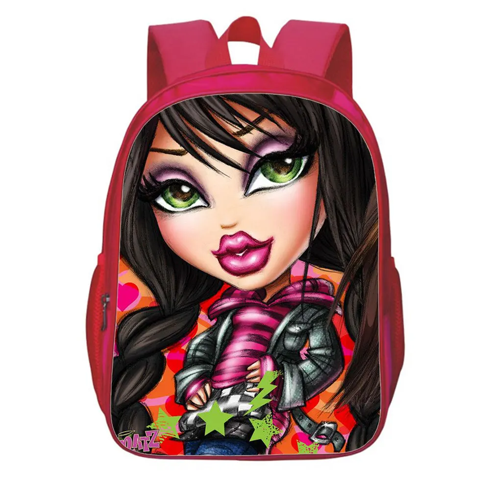 Bratz Backpack Girls Toddler Cartoon Knapsack Baby Children Toddler Rucksack Mochila Girl gift 13 Inches Bag