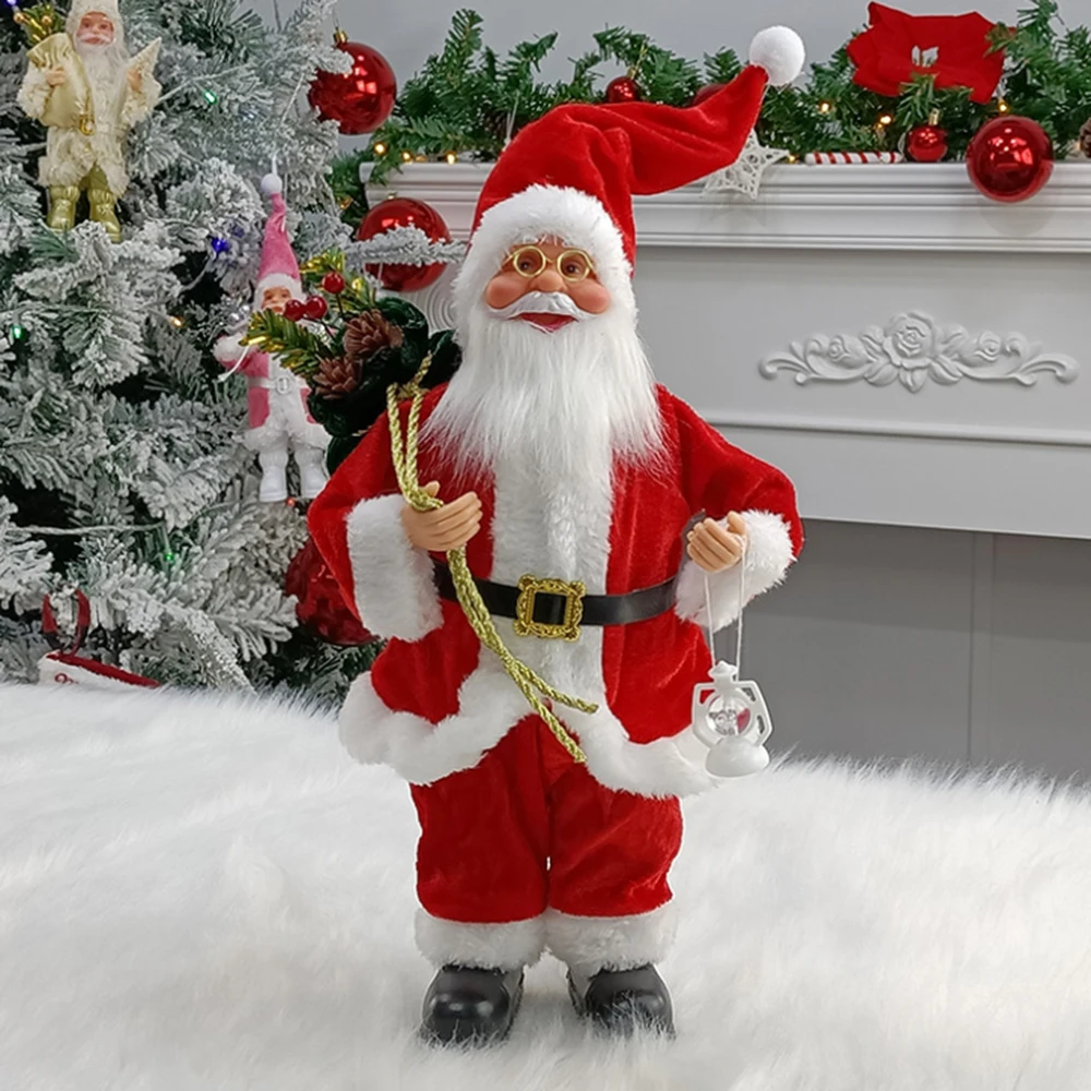 

Christmas Decorations For Home Height 30cm Santa Claus doll Christmas Figure Decoration Practical And Exquisite Perfect Gift