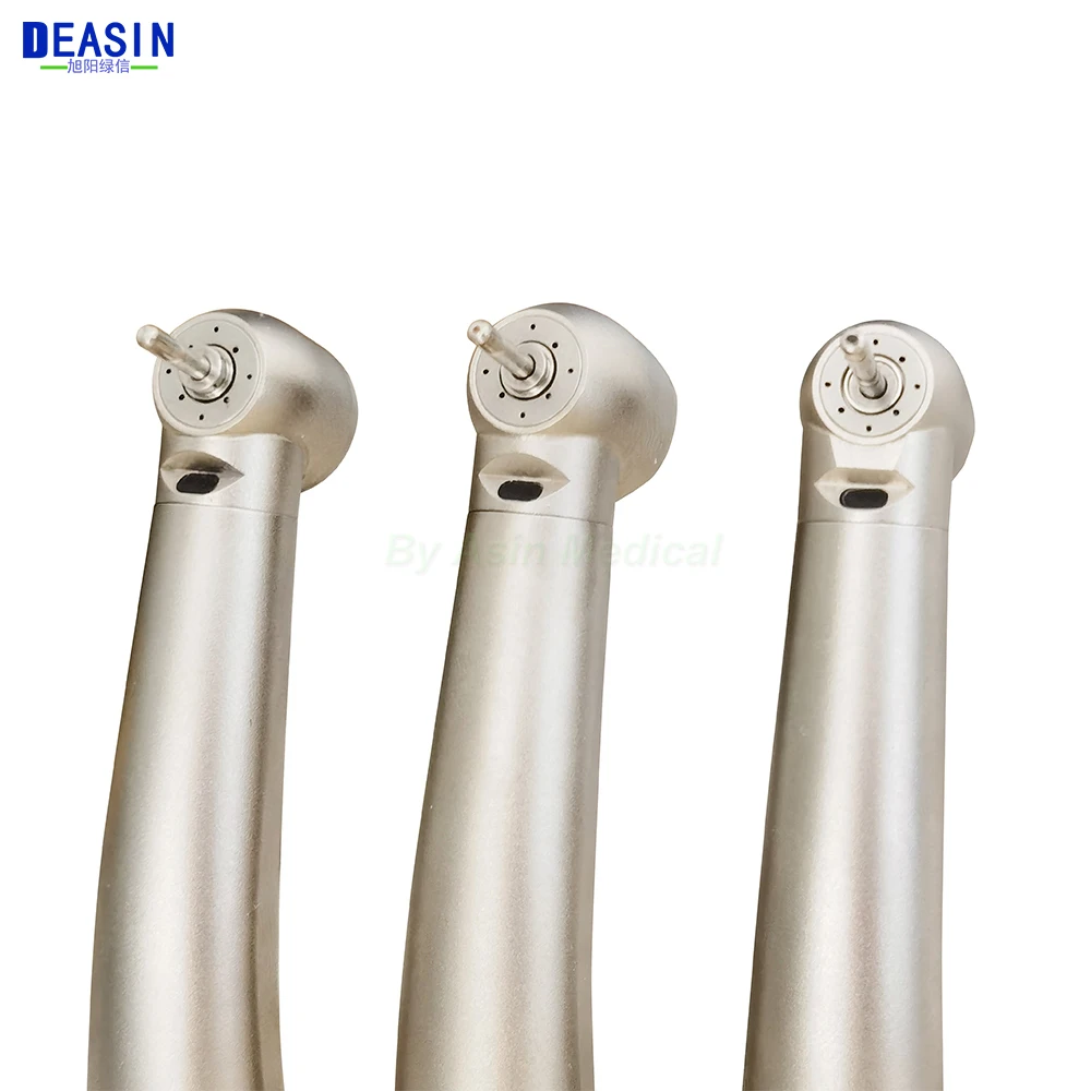 ASINS-MAX Dental LED Fibre Optic High Speed Handpiece Dental Air Turbine Coupling 6Holes M6 Coupler M600L