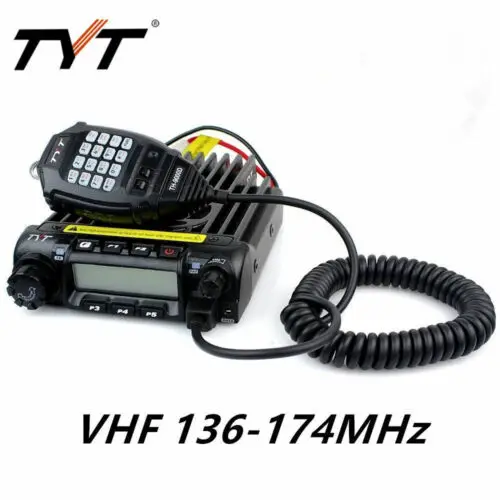 TYT TH-9000D VHF 136-174MHz 200CH 60W Car Truck Mobile Two Way Radio Transceiver