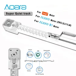 Rieles de cortina inteligentes, sistema de Control automático de cortinas con Motor Zigbee, cornisa eléctrica para Aqara B1 A1, Tuya, Wifi