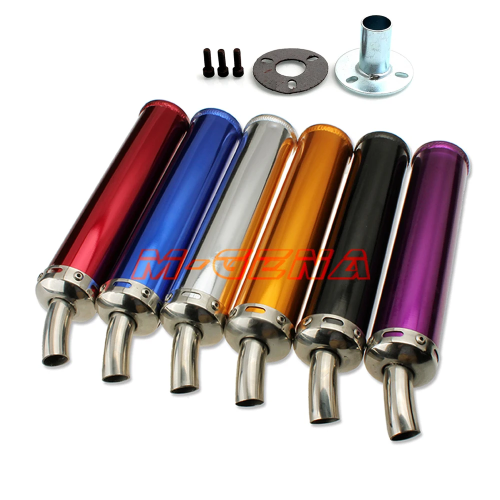 Aluminum alloy Motorcycle modified exhaust pipe For honda NSR150 NSR250 P2 P3 P4 TZR125 TZM150 RGV250 TSR200 two-stroke