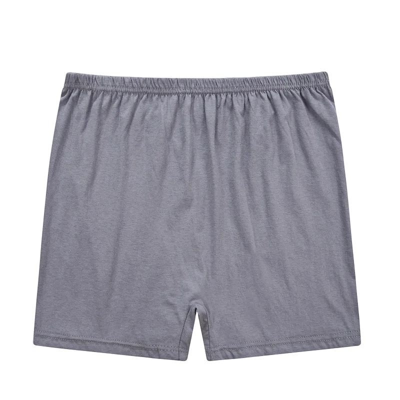 Männer Boxer Shorts Unterwäsche Herren Hause Unterhose Atmungsaktive Feste Boxer Cuecas Baumwolle Weiche Lose Männlichen Höschen Homme Für Papa