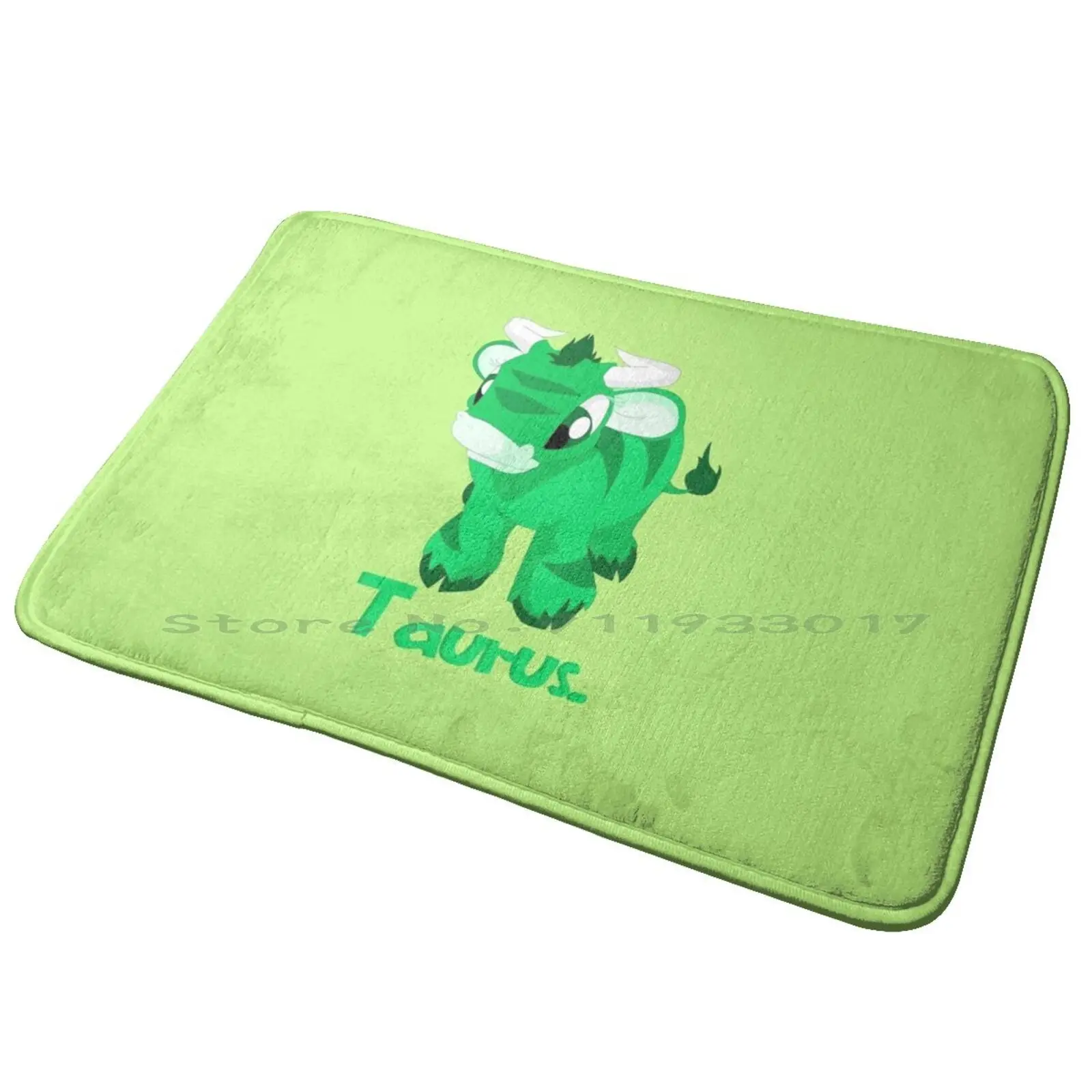 Neopets Taurus Kau Entrance Door Mat Bath Mat Rug English Bull Terrier Bull Terrier Funny Bull Terrier Bull Terrier Miniature