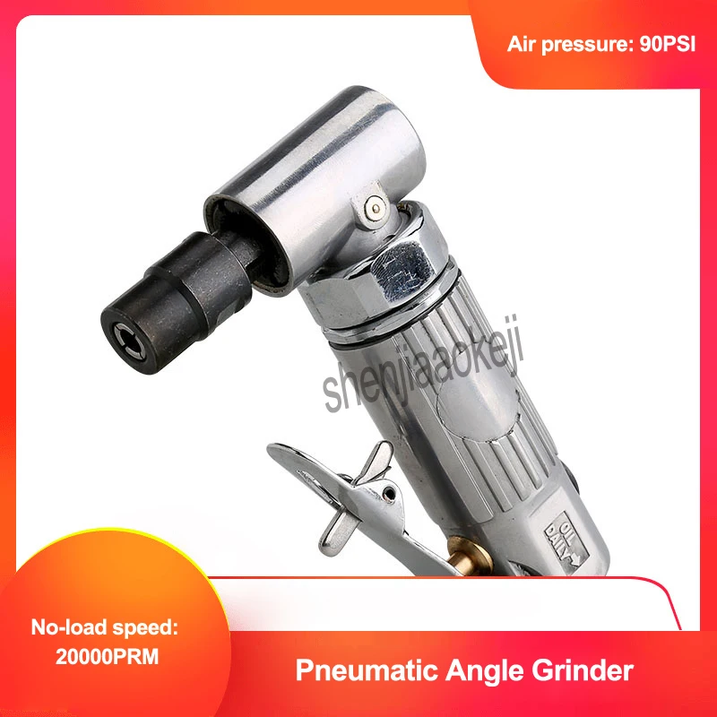 WG-2021 New 6mm Mini Angle Polishing Machine Pneumatic Angle Grinder Machine 90 Degree Air Die Grinder Polish Tools 1PC