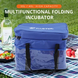 30/40L Warmer Cooler Bag Travelling Delivery  Outdoor Picnic Bag Portable Food Cake Insulated Bag Waterproof Lunch box