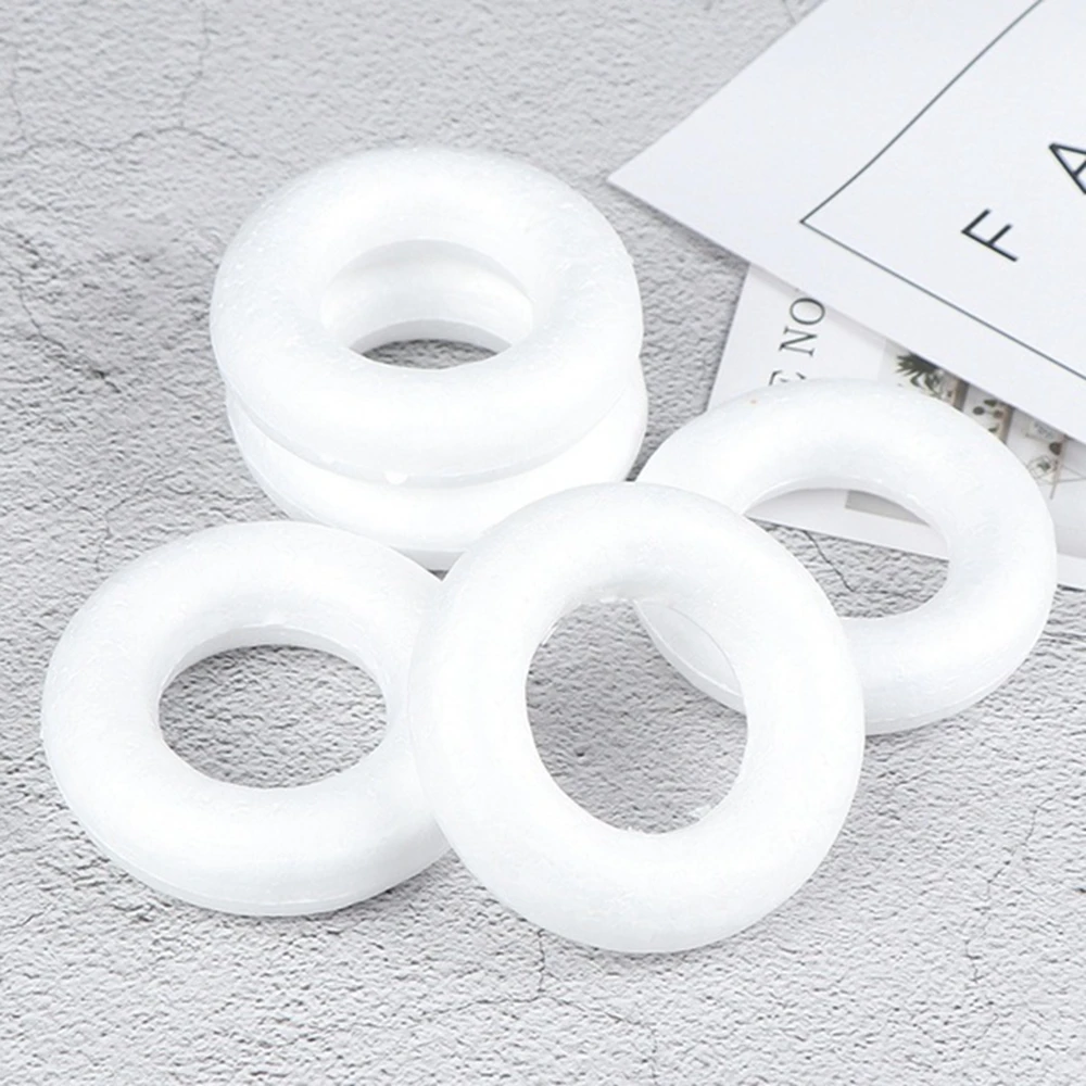 Stampo ad anello rotondo in schiuma creativa per accessori artigianali fatti a mano di natale decorazioni per feste di diverse dimensioni