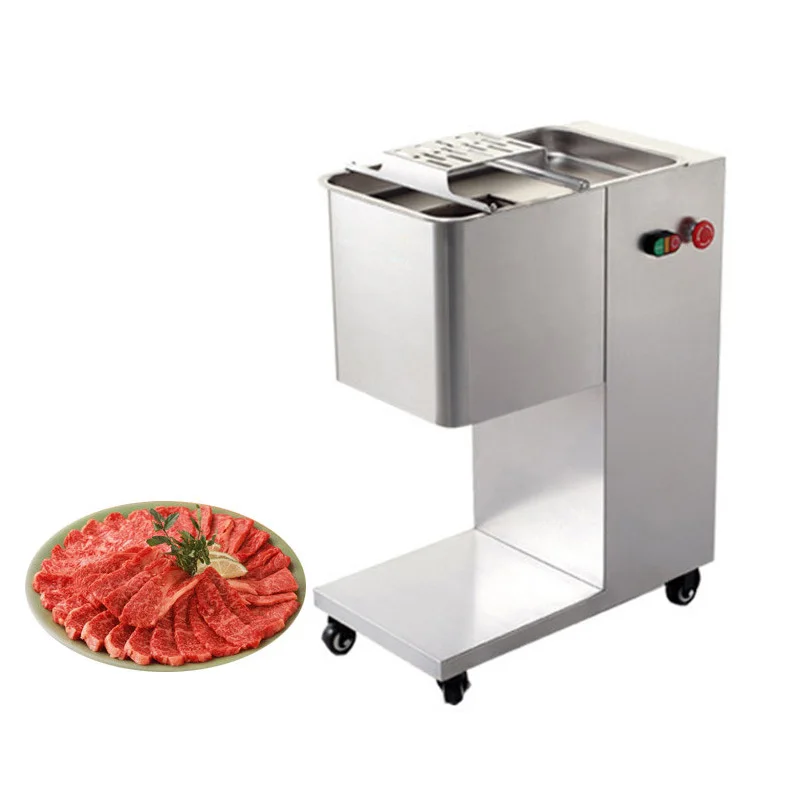 BEIJAMEI 500KG Electric Meat Slicer Automatic Meat Cutting Machine Commercial Meat Grinders for Restaurant