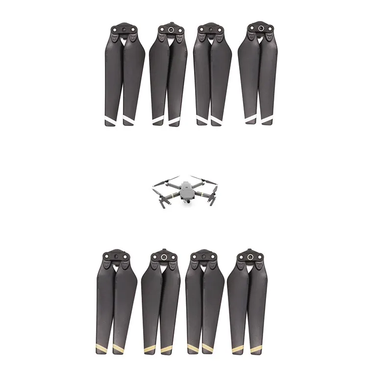 Hélice para Dron DJI Mavic pro, accesorios de liberación rápida, hojas plegables 8330F, piezas de repuesto, 4 Uds., envío directo, 8330