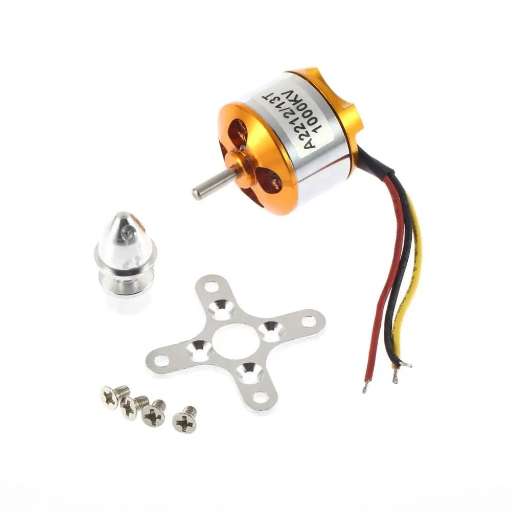 4set/lot A2212 1000KV 1400KV 2200KV Brushless Outrunner Motor +30A ESC+1045 Propeller Quad-Rotor Set for RC Aircraft Multicopter