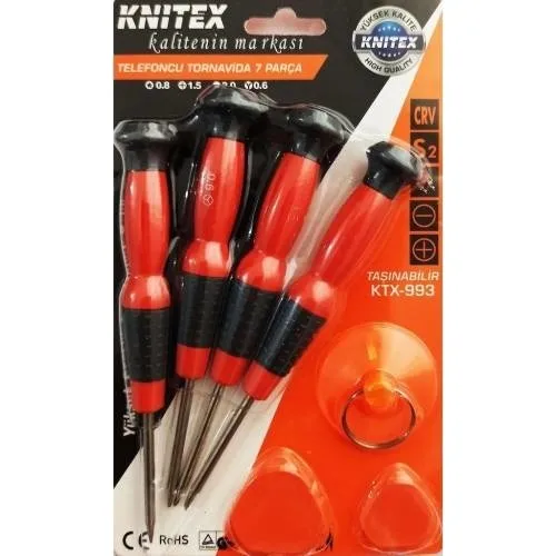 Knıtex Telephonist Screwdriver Set-7 Piece