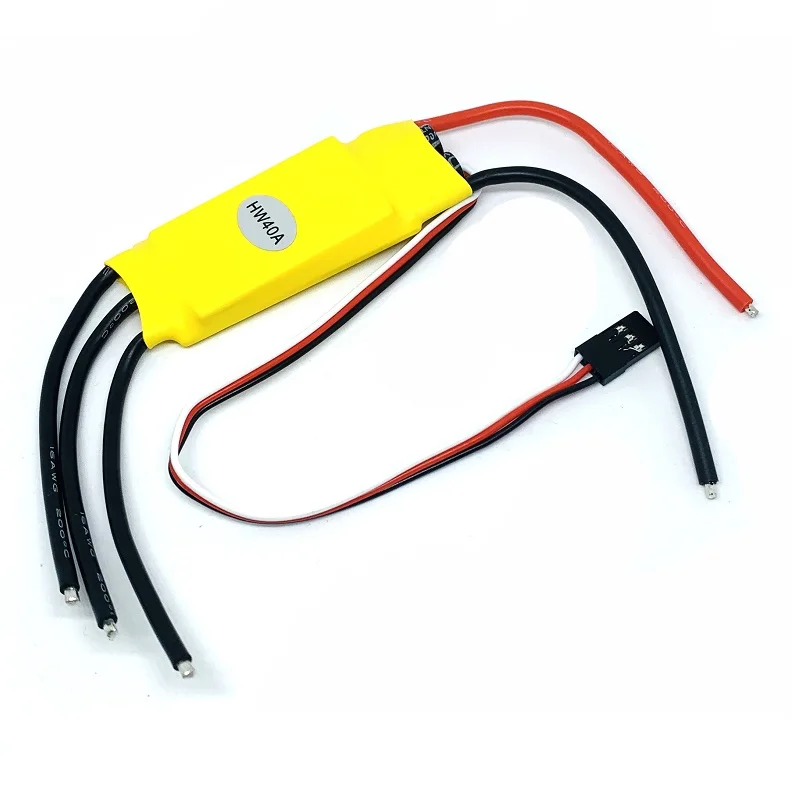 1pcs RC BEC 20A 30A 40A ESC XT60 connector Brushless Motor Speed Controller Suitable for fixed-wing multi-axis drones