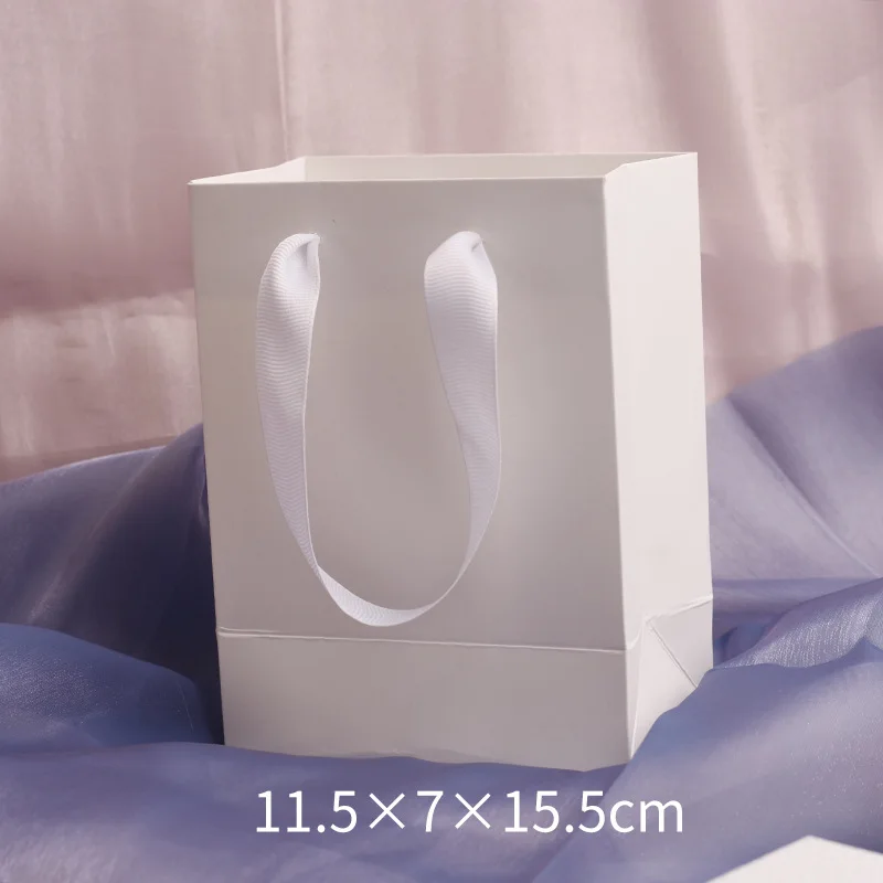 12Pcs White Texture Jewelry Set Gift Box Bag Ring Necklace Bracelets Earring Gift Packaging Boxes With Sponge Inside Rectangle