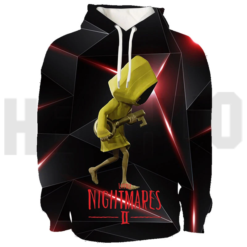 Long Sleeve Boys/girl Harajuku Pullovers Fashion Design Casual Top Hot Sale Brand Little Nightmares 3D Hoodies Unisex Sweatshirt