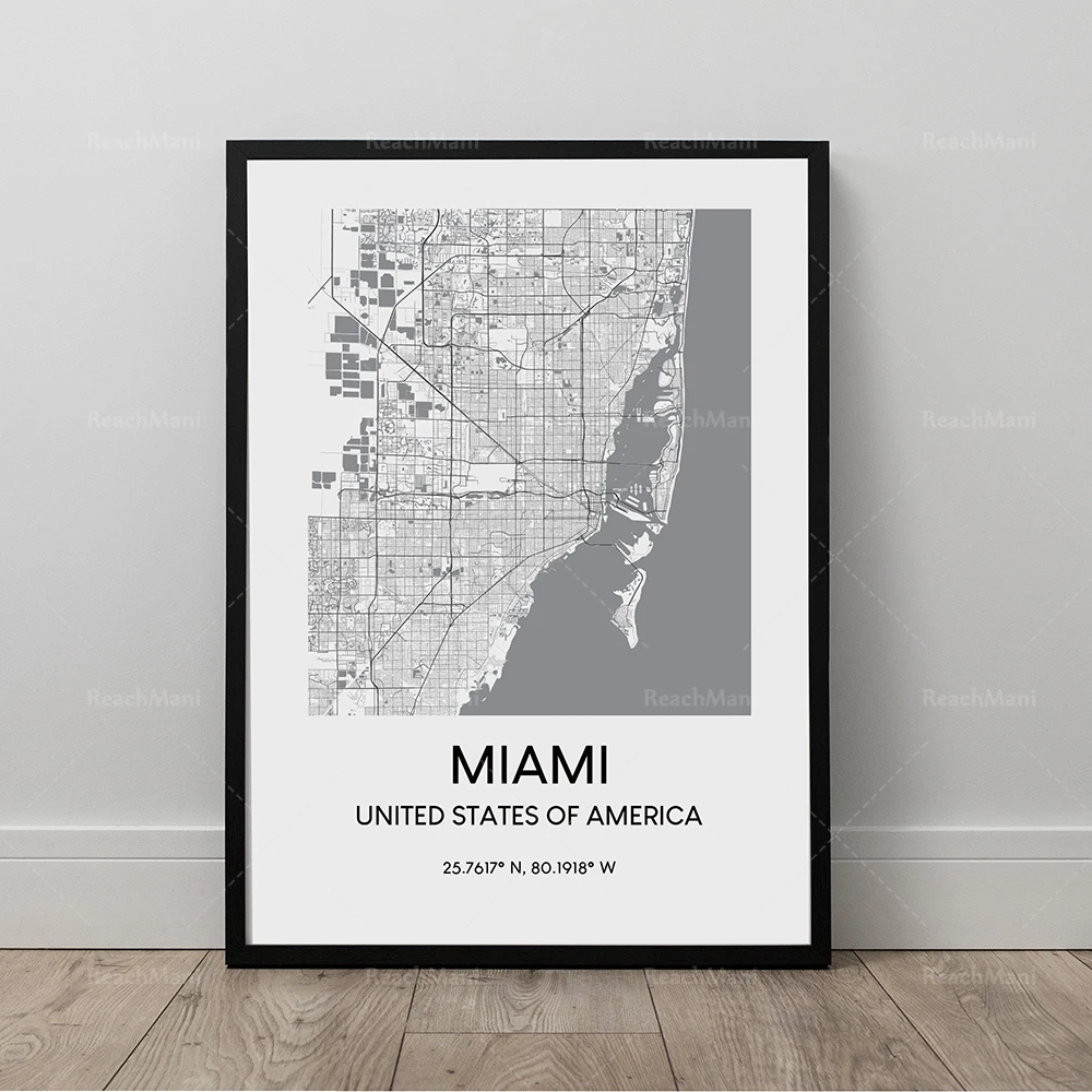 Affiche de carte, carte de Pho - Photography Mapped avis et prix