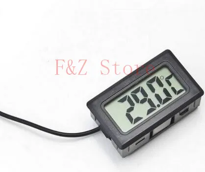 Hot Selling Digital LCD Probe Fridge Freezer Thermometer Thermograph for Refrigerator -50~ 110 Degree With Retail Box Packing