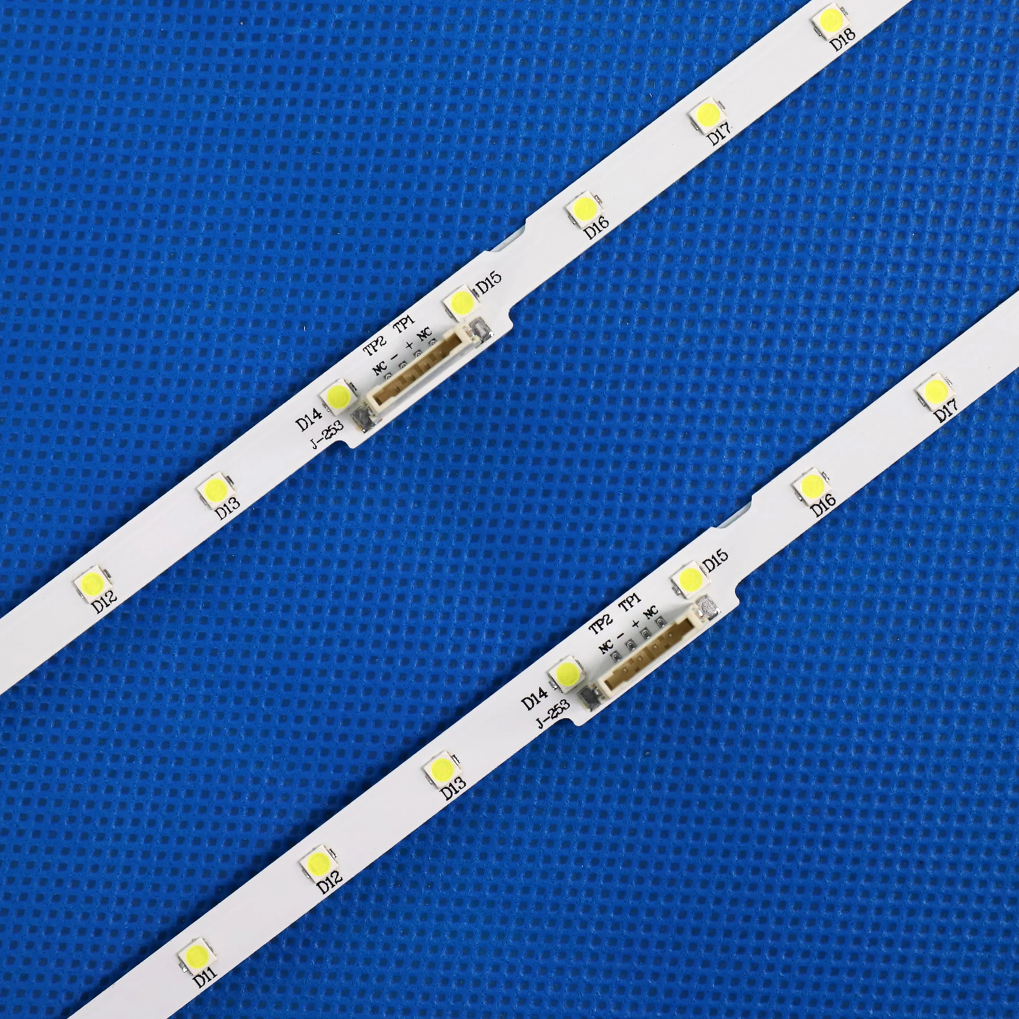 Neue 10 pcs 28 led streifen für samsung 43 "tv ue43nu7100u aot_43_nu7100f_2x28_3030c BN44-00947A ue43nu7120u