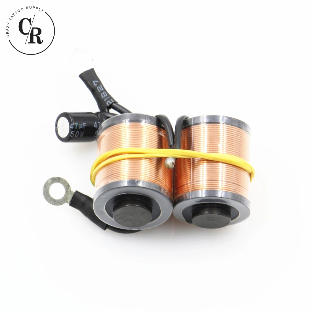 2pcs 10 Wraps Tattoo Coils Parts Copper Tattoo Machine Gun Coils Tattoo Accessory Supply Tattoo & Body Art for Shader Liner