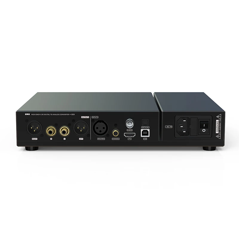 SMSL VMV D3 Decoder Advanced R-2R Digital Audio DAC SM5847 Support to Native DSD512 SMSL D3 with Remote Control