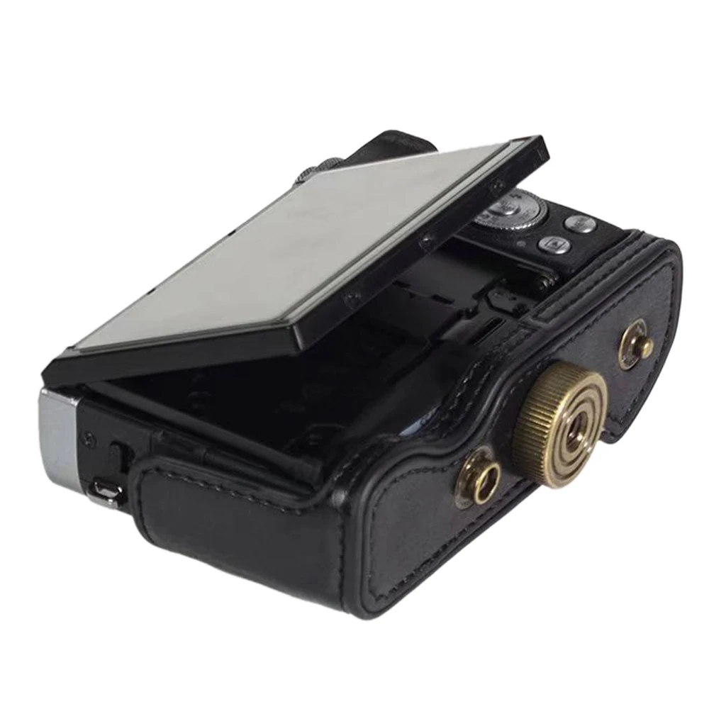 Чехол-сумка для камеры из искусственной кожи для Canon Powershot G7 X G7X Mark II III (G7XII G7XIII) mark2 mark3 G7X2 G7X3