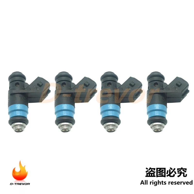 

4Pcs Flow Matched Fuel Injector H132254 For Renault Clio Megane Scenic Modus